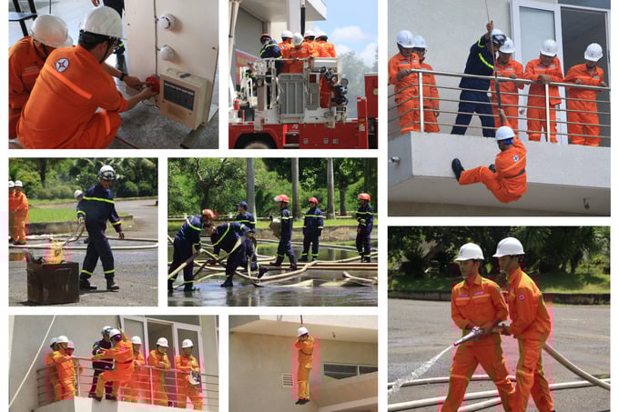 Buổi diễn tập diễn ra đạt hiệu quả cao