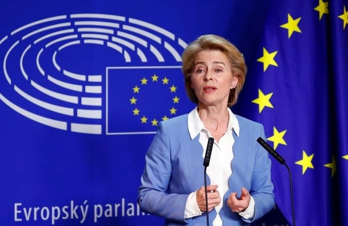 Chủ tịch Ủy ban châu Âu Ursula von der Leyen. Ảnh: Reuters
