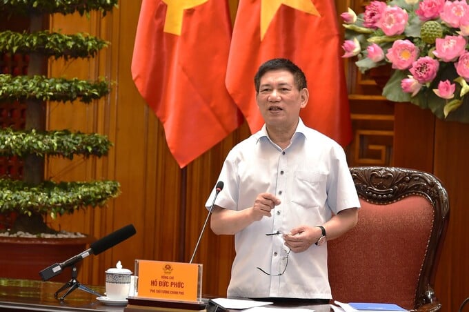 Phó thủ tướng Hồ Đức Phớc.