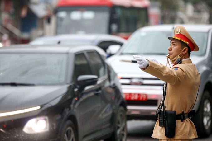 Hà Nội phân luồng giao thông phục vụ chuỗi sự kiện lớn (Ảnh minh họa).