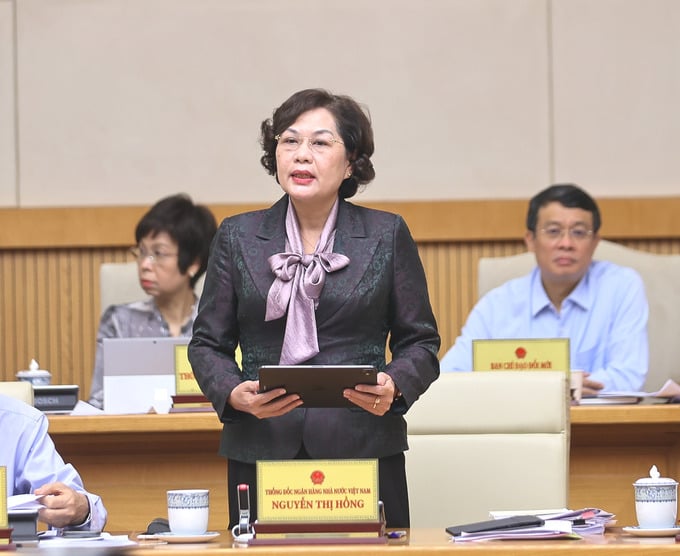Thống đốc Ngân hàng Nhà nước Nguyễn Thị Hồng.
