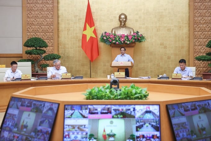 Thủ tướng Phạm Minh Chính chủ trì phiên họp Chính phủ thường kỳ tháng 7.