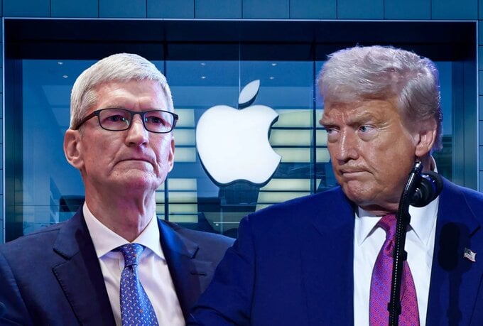 Apple cam kết đầu tư thêm 100 tỷ USD tại Mỹ, được miễn thuế nhập khẩu chip 100%.