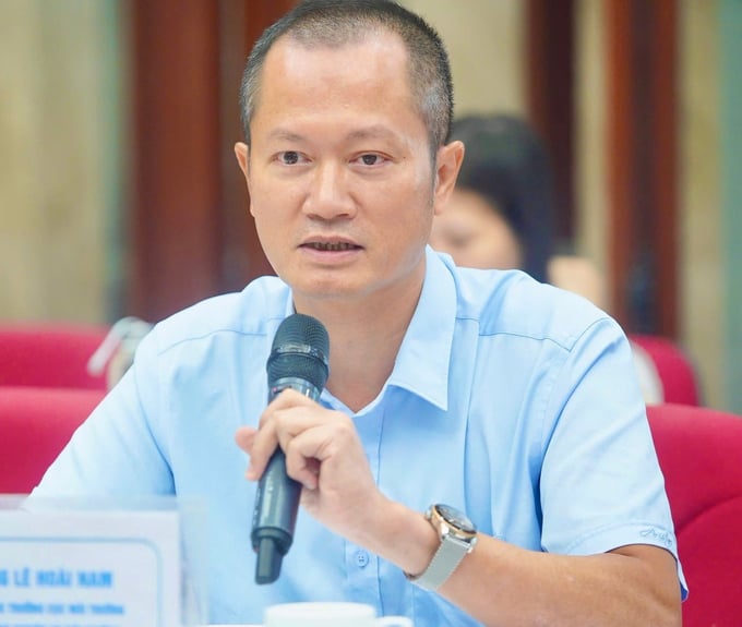 Ông Lê Hoài Nam - Phó Cục trưởng Cục Môi trường, Bộ Nông nghiệp và Môi trường.