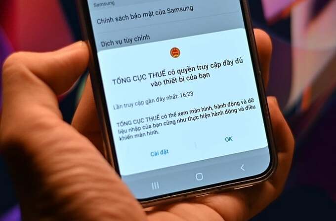 Cảnh báo tình trạng giả mạo thông tin cơ quan thuế (Hình từ Internet)