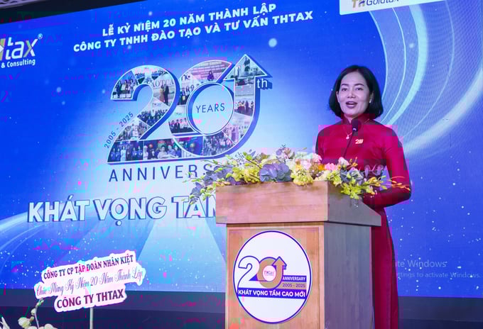 Bà Ngô Thanh Hạnh, Tổng giám đốc THTAX.