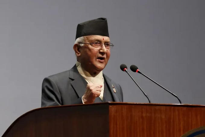 Thủ tướng Nepal Khadga Prasad Sharma Oli. Ảnh: Reuters