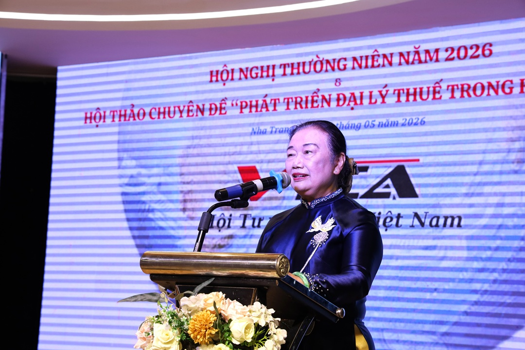 Chủ tịch Hội Tư vấn Thuế Việt Nam Nguyễn Thị Cúc.