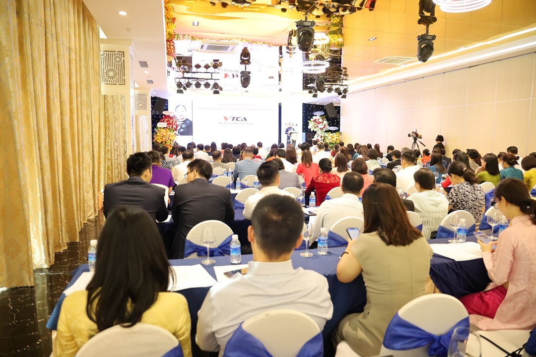 Hội nghị thu hút được sự quan tâm của các đại lý thuế, hội viên.