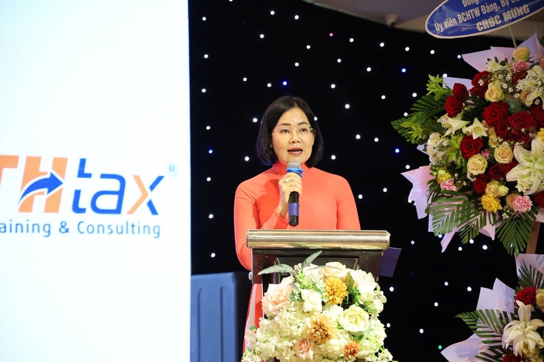 Bà Ngô Thanh Hạnh, Tổng giám đốc Công ty TNHH Đào tạo và Tư vấn THtax.