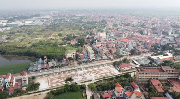 Quốc lộ 1A cũ đoạn qua thị trấn Thường Tín.