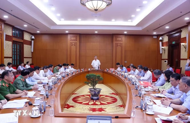 Tổng Bí thư, Chủ tịch nước chủ trì cuộc họp về Đề án “Xây dựng xã hội trật tự, kỷ cương, an toàn, lành mạnh, văn minh, hài hòa, phát triển”.