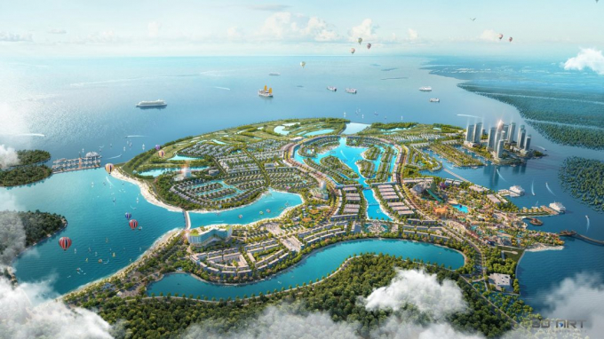 Phối cảnh dự án Khu du lịch quốc tế Đồi Rồng - Dragon Ocean Đồ Sơn.