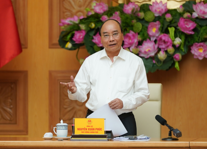 Thủ tướng Nguyễn Xuân Phúc phát biểu kết luận.