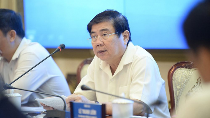 Ông Nguyễn Thành Phong, Chủ tịch UBND TP.HCM.