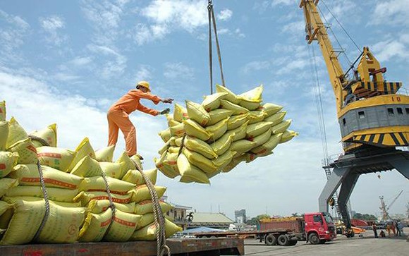 Gạo là mặt hàng duy nhất xuất khẩu có sự tăng trưởng trong 7 tháng qua.