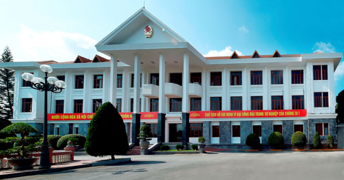 Trụ sở UBND tỉnh Tuyên Quang.
