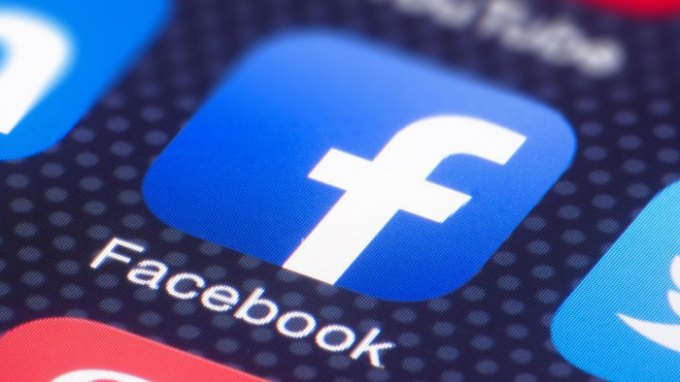 Biểu tượng của Facebook, một trong những tổ chức bị áp thuế.