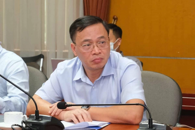 Ông Nguyễn Anh Tuấn - Cục trưởng Cục Điều tiết điện lực tại cuộc họp chiều 18/8.