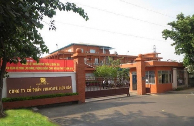 Trụ sở công ty VinaCafé Biên Hòa.