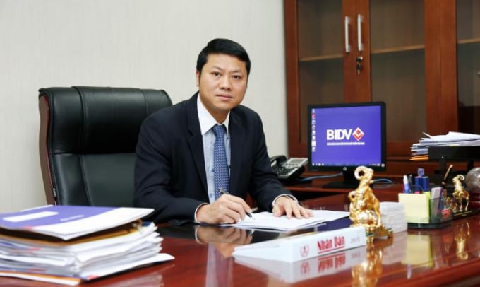 Ông Lê Ngọc Lâm, tân TGĐ ngân hàng BIDV.