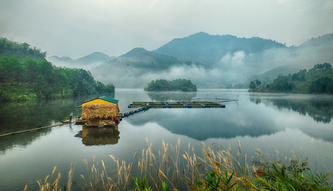 Bên trong Vườn quốc gia Xuân Sơn.