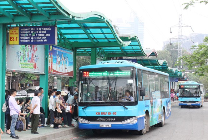 Hà Nội huy động 100 xe buýt đưa người hết cách ly về địa phương (ảnh minh họa)