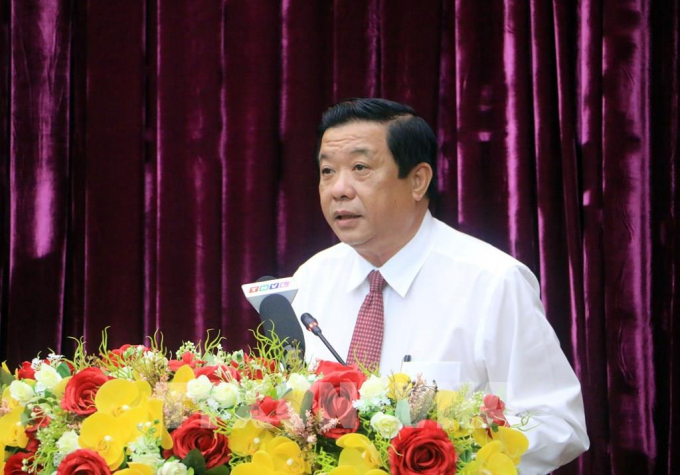 Ông Bùi Văn Nghiêm được phân công làm Bí thư tỉnh ủy Vĩnh Long