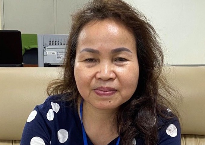 Bà Hoàng Thị Ngọc Hưởng, nguyên Phó giám đốc Bệnh viện Tim Hà Nội bị bắt