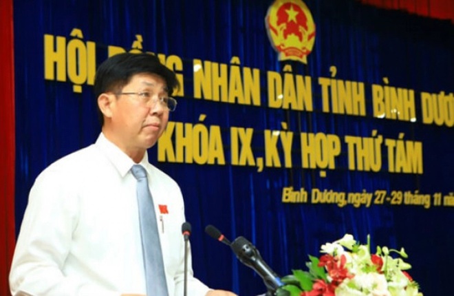 Ông Nguyễn Thanh Trúc - Phó Chủ tịch UBND tỉnh Bình Dương bị bắt để điều tra về tội 