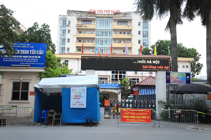 Bệnh viện Phổi Hà Nội được cách ly sau khi phát hiện 9 ca mắc COVID-19