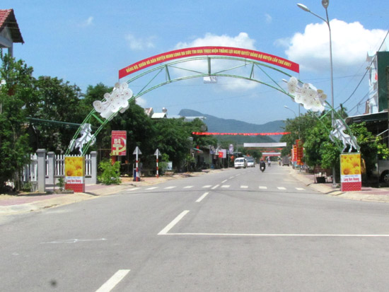 Trung tâm huyện Minh Long