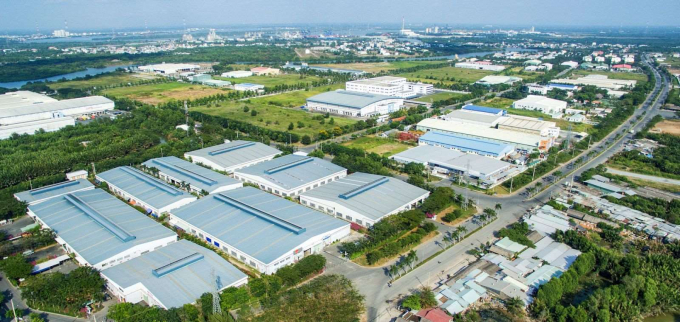 Khu công nghiệp Quang Minh tại huyện Mê Linh, TP. Hà Nội.