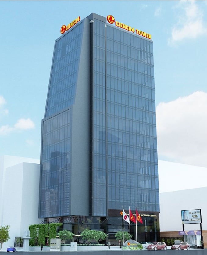 Tòa cao ốc trụ sở và văn phòng cho thuê của CIENCO 4 tại 180 Minh Khai Quận 3, TP.Hồ Chí Minh đã đưa vào vận hành khai thác