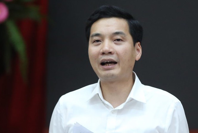 Giám đốc Sở Tài chính Hà Nội Nguyễn Việt Hà. Ảnh: Hoàng Mạnh Thắng