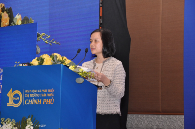 Bà Phan Thị Thu Hiền - Vụ trưởng Vụ Tài chính các ngân hàng và tổ chức tín dụng