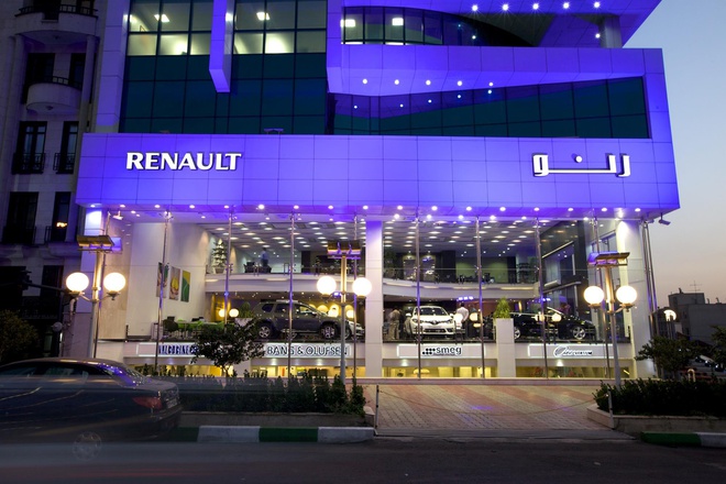 Renault và PSA từng hiện diện mạnh mẽ tại Iran tới khi Mỹ cấm vận. Ảnh: Renault.