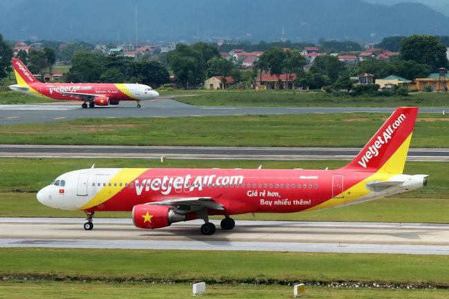 Vietjet vẫn khai thác các chuyến bay đến Đài Loan và Hồng Kông. (Ảnh minh họa: Internet)