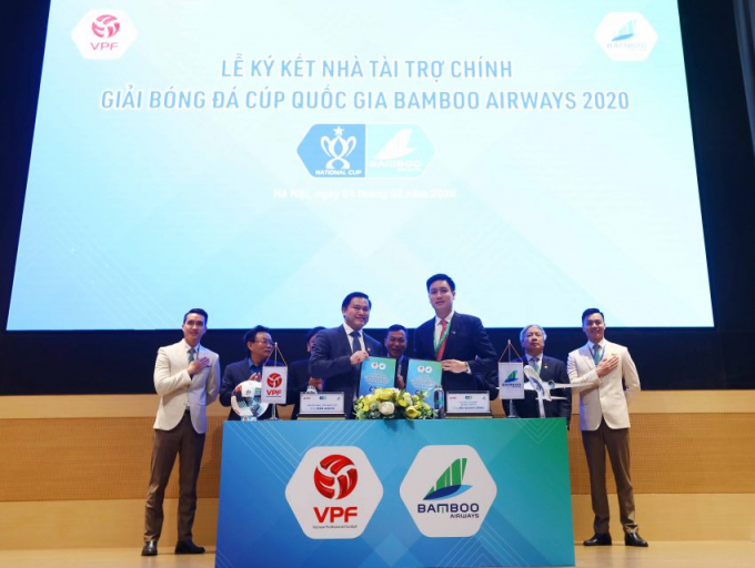 Bóng đá Việt Nam nhận tài trợ khủng từ Bamboo Airways