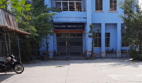 Trụ sở phòng LĐ-TB&XH huyện An Minh