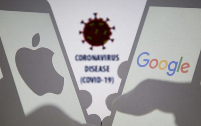 Apple và Google đánh dấu lần hợp tác hiếm hoi để chống lại đại dịch Covid-19. Ảnh: Newstalk