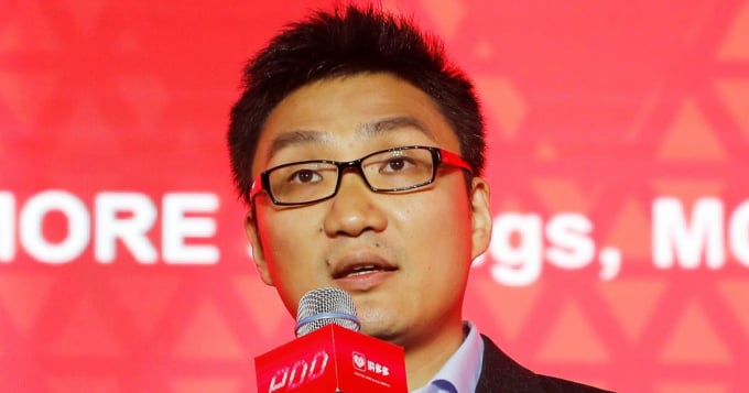 Tái sản ròng của tỷ phú Colin Zheng Huang ước đạt 45,4 tỷ USD tính tới ngày 22/6.