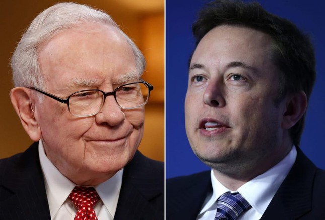 Warren Buffett đã bị Elon Musk vượt mặt về khối lượng tài sản