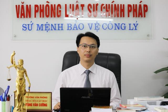 luật sư Đặng Văn Cường - Văn phòng luật sư Chính Pháp