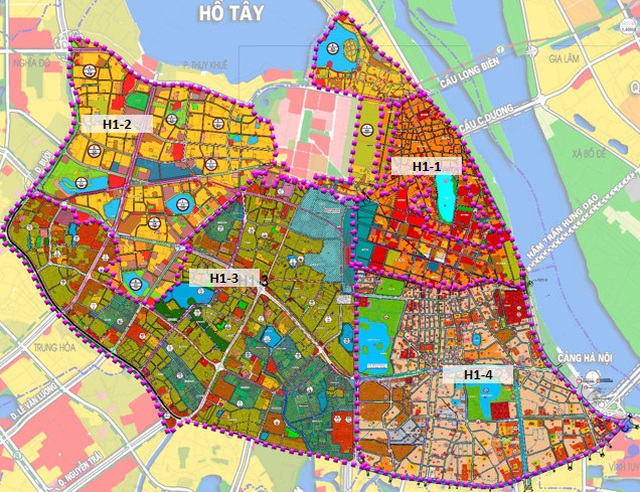 Hà Nội di dời 215.000 dân để quy hoạch phân khu đô thị