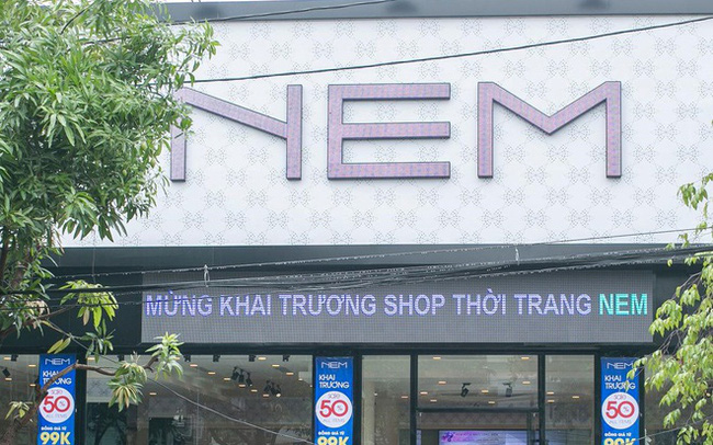 Một cửa hàng thời trang NEM tại Hà Nội.