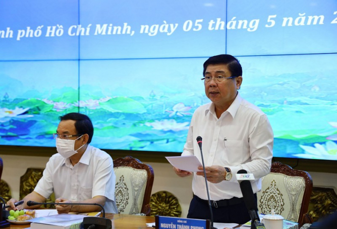 Chủ tịch UBND TP.HCM Nguyễn Thành Phong phát biểu khai mạc tại hội thảo.