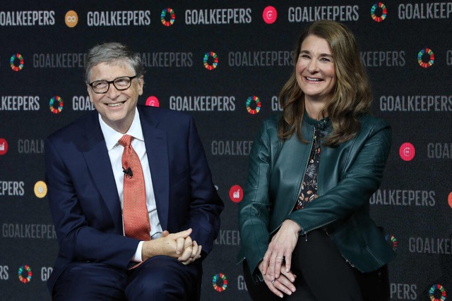 Vợ chồng Bill Gates thông báo sẽ ly hôn sau 27 năm chung sống (Ảnh: AFP).