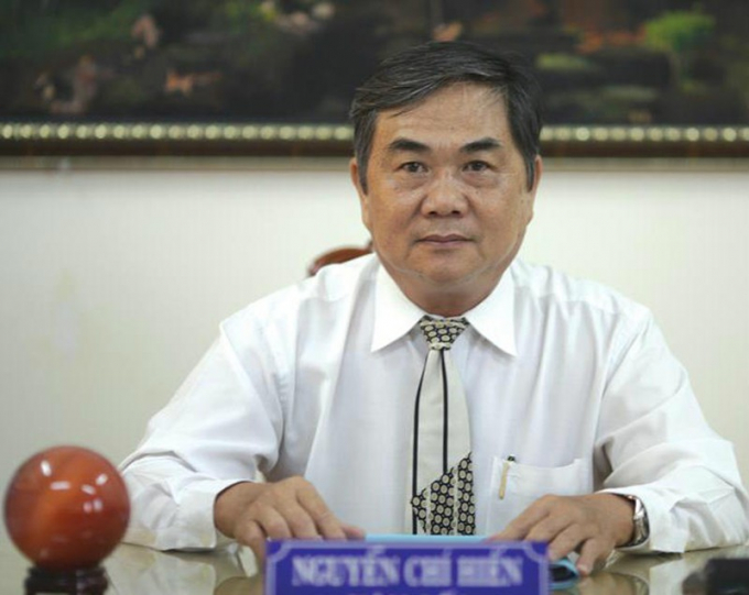 Ông Nguyễn Chí Hiến khi giữ chức phó chủ tịch thường trực UBND tỉnh Phú Yên. Ảnh tư liệu.