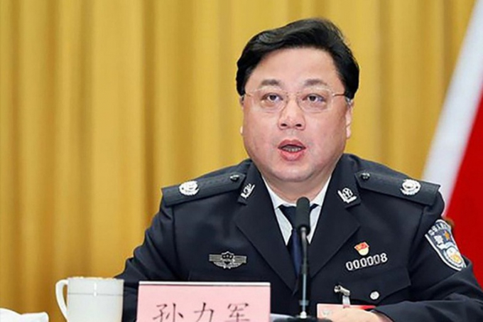 Cựu Thứ trưởng Bộ Công an Trung Quốc Tôn Lập Quân (Ảnh: SCMP).